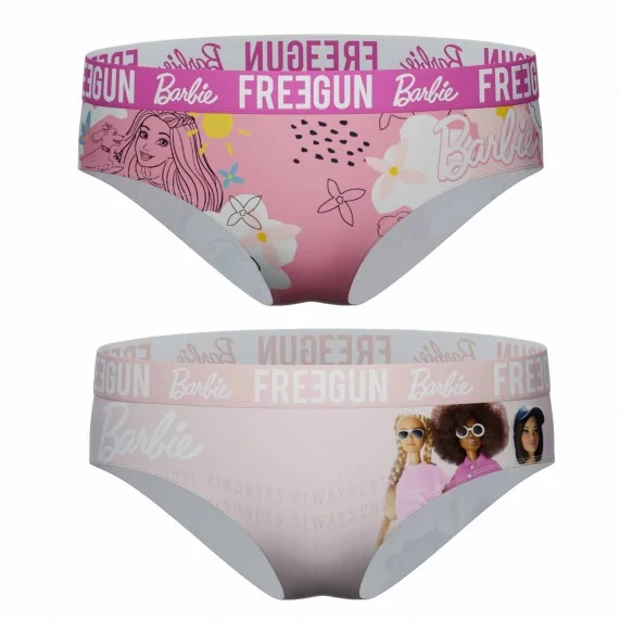 Lot de 2 boxers fille barbie (Boxers/Shorty) Freegun on FrenchMarket