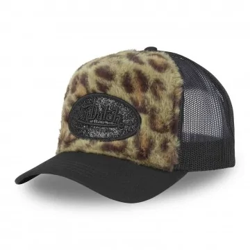 Cappello Trucker in pelliccia Leopard (Tappi) Von Dutch chez FrenchMarket