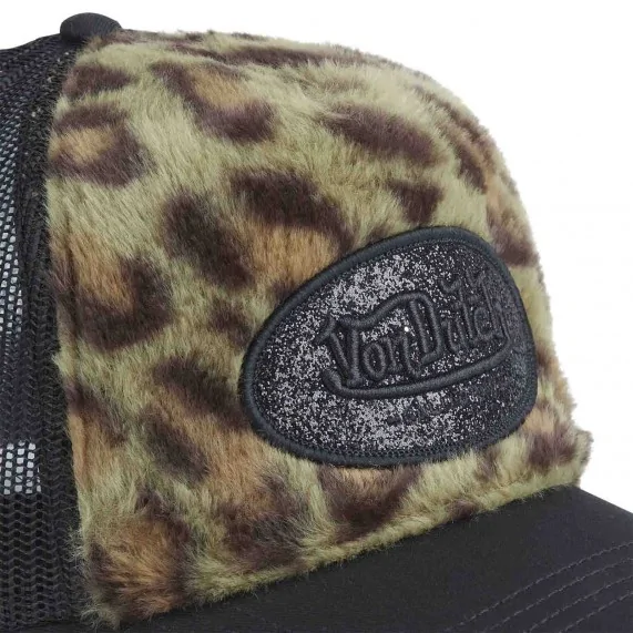 Cappello Trucker in pelliccia Leopard (Tappi) Von Dutch chez FrenchMarket