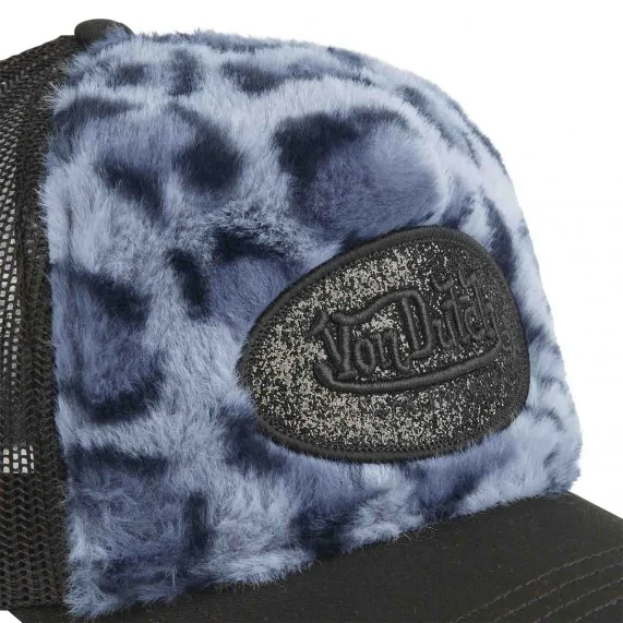 Trucker cap fur cap Leopard (Caps) Von Dutch on FrenchMarket