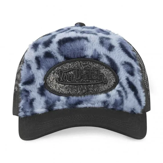 Trucker cap fur cap Leopard (Caps) Von Dutch on FrenchMarket