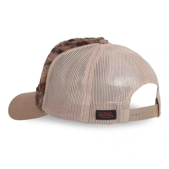 Gorro de piel Trucker Leopard (Gorras) Von Dutch chez FrenchMarket