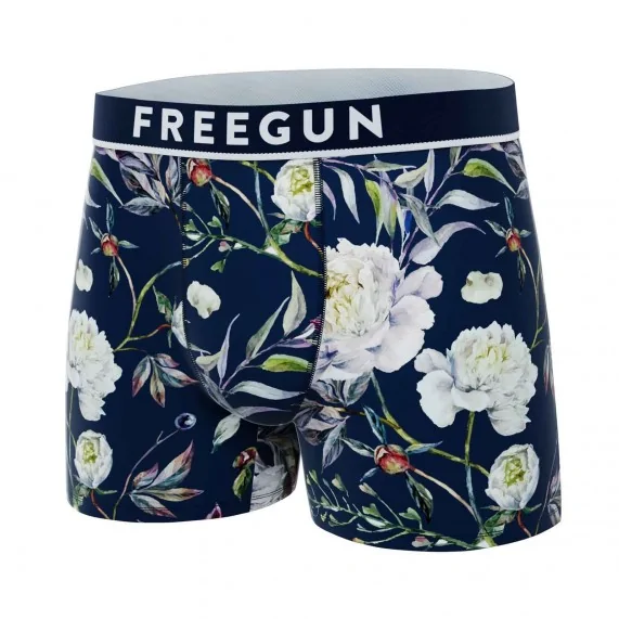 Boxer de algodón "Premium Signature Flowers" para hombre (Boxers) Freegun chez FrenchMarket