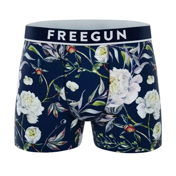 Boxer in cotone "Premium Signature Flowers" per uomo (Boxer) Freegun chez FrenchMarket