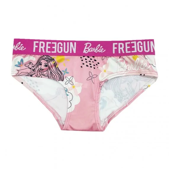 Lot de 2 Boxers Fille Barbie (Boxers/Shorty) Freegun chez FrenchMarket