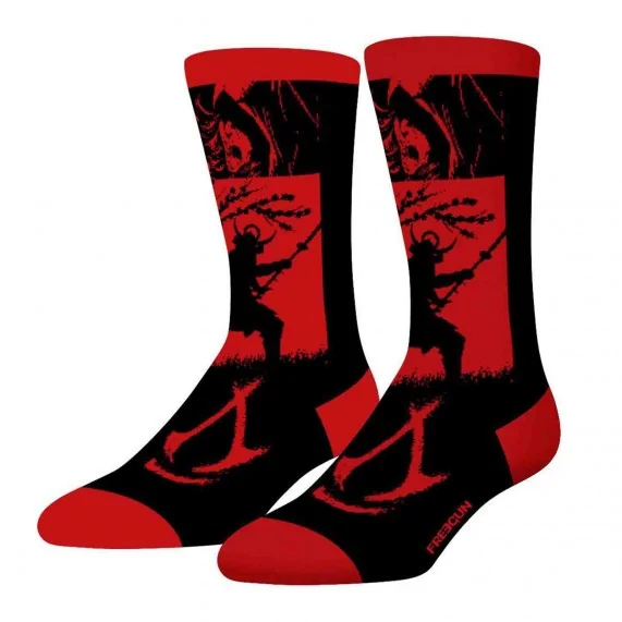 2er-Pack "Assassin's Creed" Herrensocken (Fancy) Freegun auf FrenchMarket