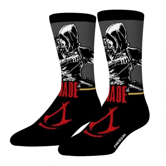 2er-Pack "Assassin's Creed" Herrensocken (Fancy) Freegun auf FrenchMarket