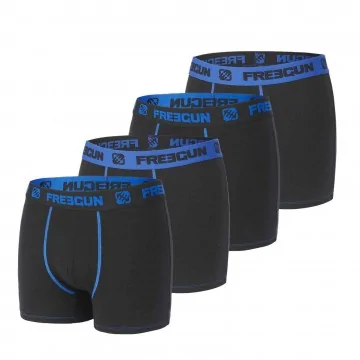 Lot de 4 Boxers Garçon Coton (Lot boxers Garçon) Freegun chez FrenchMarket