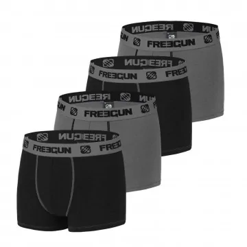 Lot de 4 Boxers Garçon Coton (Lot boxers Garçon) Freegun chez FrenchMarket