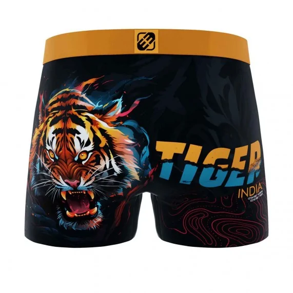 Boxer Mann Mikrofaser "Tiger" (Boxershorts) Freegun auf FrenchMarket