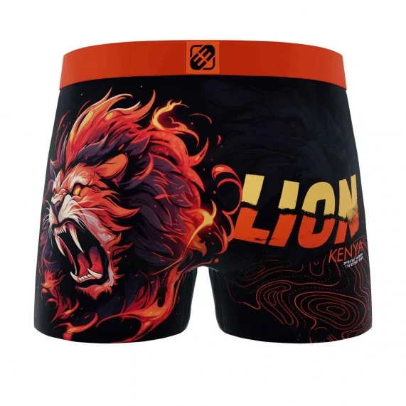 Boxer Mann Mikrofaser "Lion" (Boxershorts) Freegun auf FrenchMarket