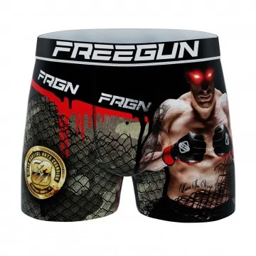 Boxer de microfibra "Sport Fight MMA" para hombre (Boxers) Freegun chez FrenchMarket