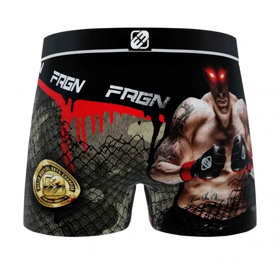 Boxer Homme Microfibre "Sport Fight MMA" (Boxers) Freegun chez FrenchMarket