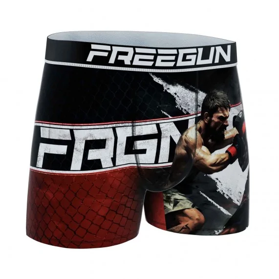 Boxer de microfibra "Sport Fight MMA" para hombre (Boxers) Freegun chez FrenchMarket