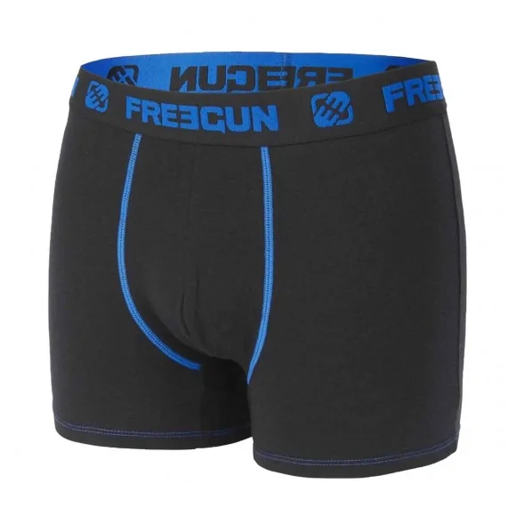 Confezione da 6 boxer in cotone per ragazzi (Boxer da ragazzo) Freegun chez FrenchMarket