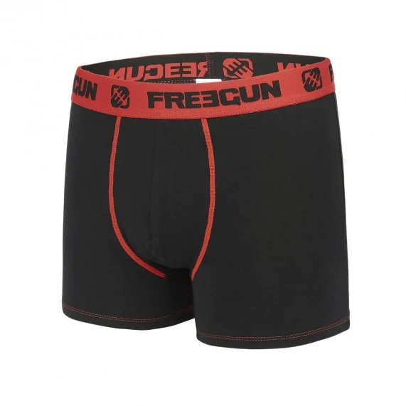 Confezione da 6 boxer in cotone per ragazzi (Boxer da ragazzo) Freegun chez FrenchMarket