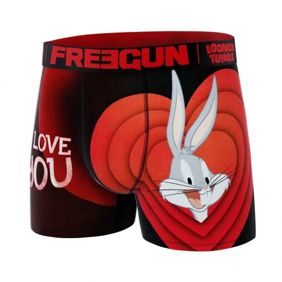 Boxer Mannen Looney Tunes Valentijnsdag Bugs Bunny Hart (Boksers) Freegun chez FrenchMarket