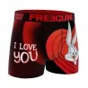 Lot de 2 Boxers Homme Looney Tunes Saint Valentin Bugs Bunny (Lot boxers Homme) Freegun chez FrenchMarket