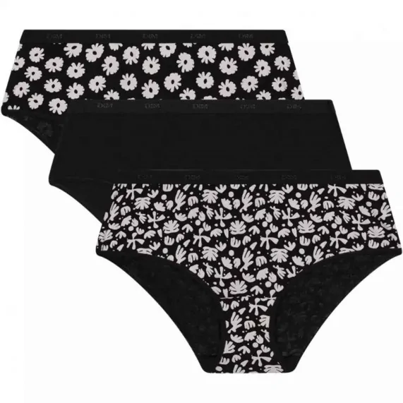 Set di 3 boxer in cotone stretch "Les Pockets de Dim" (Boxer - Slip) Dim chez FrenchMarket