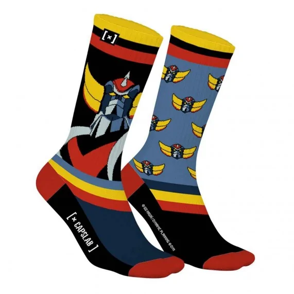 Calcetines deportivos "Goldorak" "Grendizer (Calcetines deportivos) Capslab chez FrenchMarket