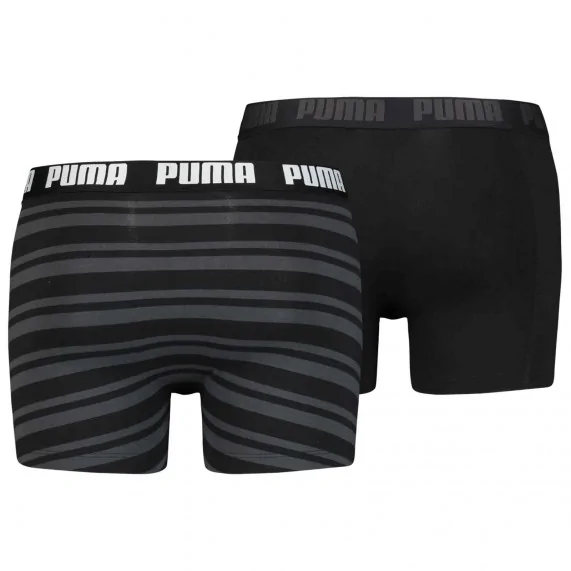 Bóxers de algodón a rayas Heritage para hombre (Calzoncillos para hombre) PUMA chez FrenchMarket