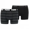 Bóxers de algodón a rayas Heritage para hombre (Calzoncillos para hombre) PUMA chez FrenchMarket