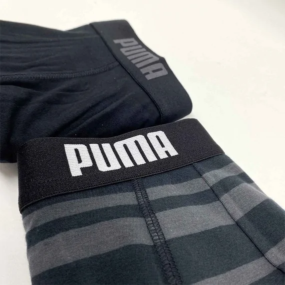 Bóxers de algodón a rayas Heritage para hombre (Calzoncillos para hombre) PUMA chez FrenchMarket