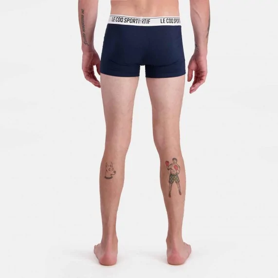 Set di 2 boxer da uomo "Essentiels" in cotone (Boxer da uomo) Le Coq Sportif chez FrenchMarket