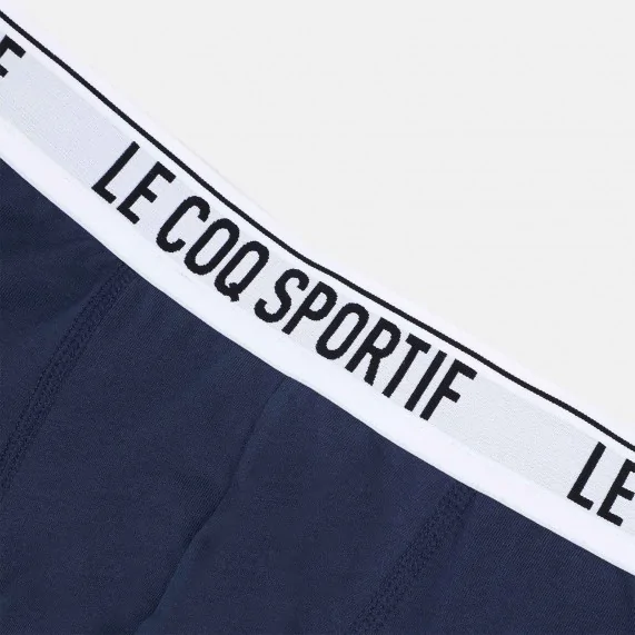 2er-Pack Boxershorts für Männer aus Baumwolle "Essentials" (Boxershorts für Männer) Le Coq Sportif auf FrenchMarket