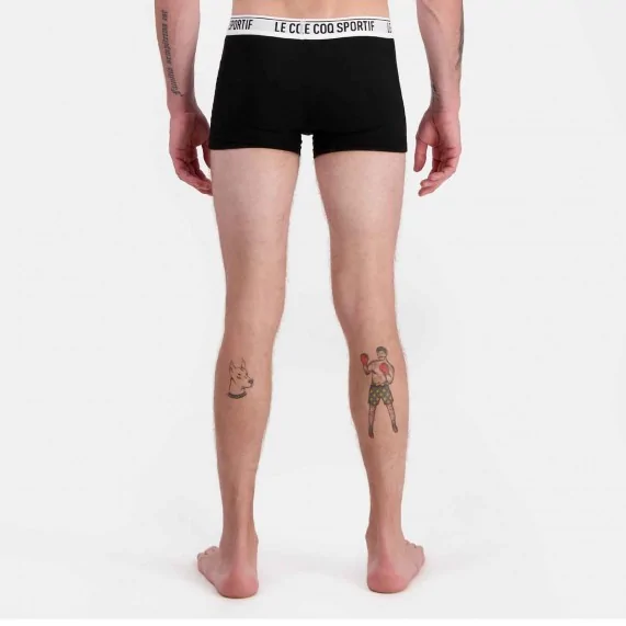 Set van 2 "Essentiels" herenboxershorts in katoen (Herenboxershorts) Le Coq Sportif chez FrenchMarket