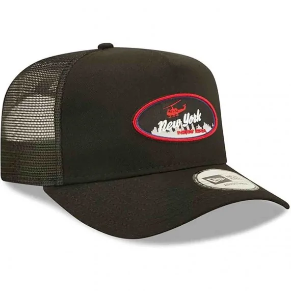 Cappello TRUCKER "Oval State" California (Cappellino) New Era chez FrenchMarket