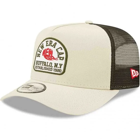 Gorra de búfalo TRUCKER "Oval State (Gorras) New Era chez FrenchMarket