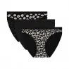 3er Set Cotton Stretch Fancy Panties "Les Pockets de Dim" (Höschen) Dim auf FrenchMarket