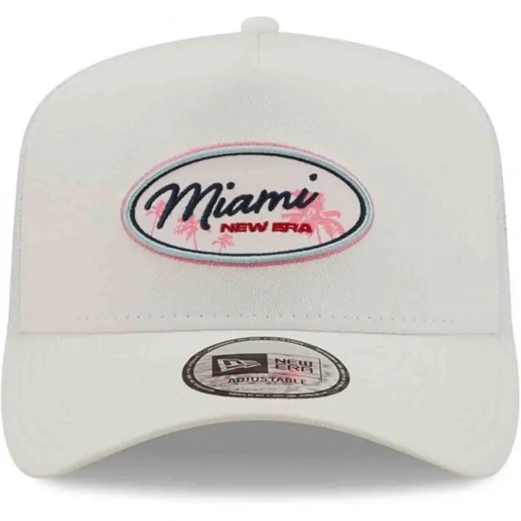 Cappello TRUCKER "Oval State" Miami (Cappellino) New Era chez FrenchMarket