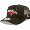 Casquette Trucker Logo Overlay Chicago Bulls NBA (Casquettes) New Era chez FrenchMarket