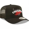 Chicago Bulls NBA Logo Overlay Trucker Cap (Caps) New Era on FrenchMarket