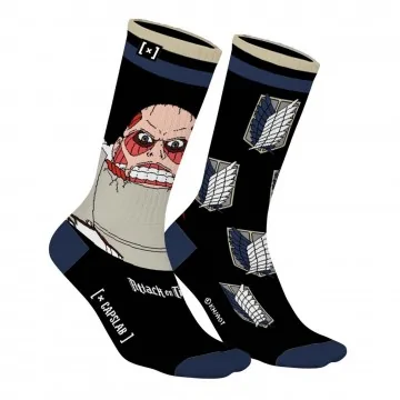 Chaussettes de Sport "Attack on Titan" (Chaussettes de sport) Capslab chez FrenchMarket