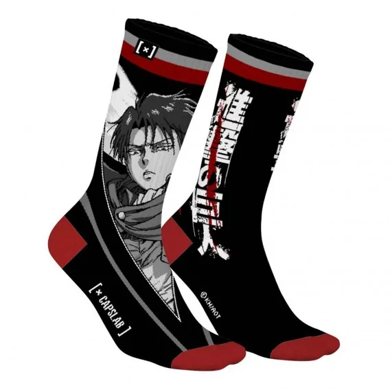 Chaussettes de Sport "Attack on Titan" (Sport) Capslab auf FrenchMarket