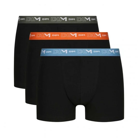 Set di 3 Boxer da uomo in cotone stretch (Boxer da uomo) Dim chez FrenchMarket