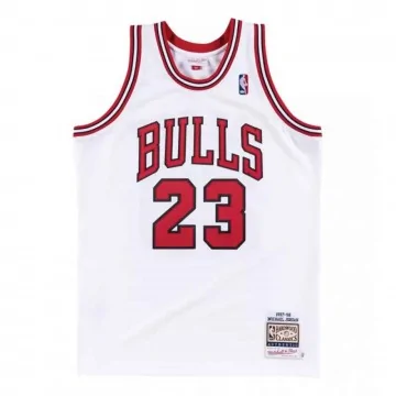 Camiseta Michael Jordan Chicago Bulls 1997/98 "NBA Athentic Road (Camiseta NBA) Mitchell & Ness chez FrenchMarket