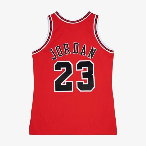 Camiseta Michael Jordan Chicago Bulls 1997/98 "NBA Athentic Road (Camiseta NBA) Mitchell & Ness chez FrenchMarket