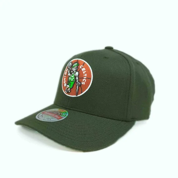 NBA Boston Celtics "Team Logo" Kappe (NBA-Kappe) Mitchell & Ness auf FrenchMarket