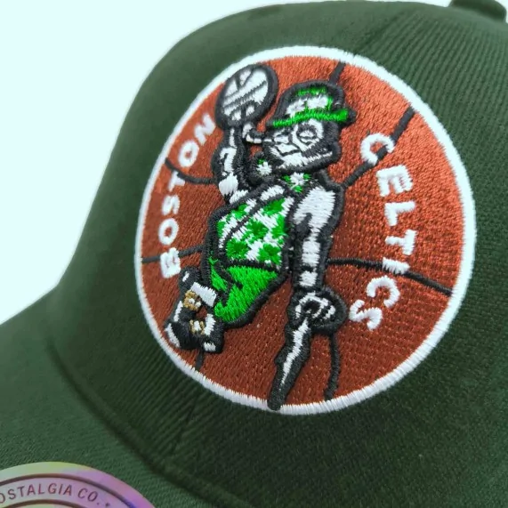 Cappello NBA "Logo della squadra" dei Boston Celtics (Cappello NBA) Mitchell & Ness chez FrenchMarket