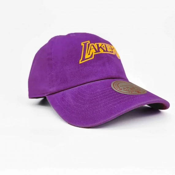 Casquette NBA Los Angeles Lakers "Washed Dad" (Casquette NBA) Mitchell & Ness chez FrenchMarket