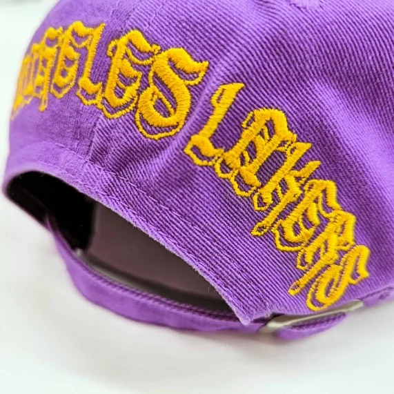 Gorra NBA "Washed Dad" de Los Angeles Lakers (Gorra de la NBA) Mitchell & Ness chez FrenchMarket