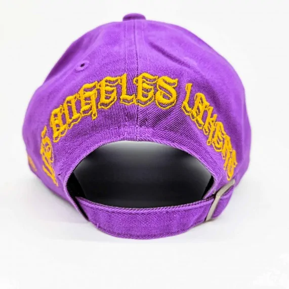 Casquette NBA Los Angeles Lakers "Washed Dad" (Casquette NBA) Mitchell & Ness chez FrenchMarket