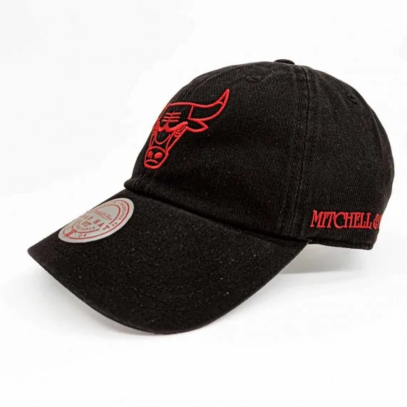 Casquette NBA Chicago Bulls "Washed Dad" (Casquette NBA) Mitchell & Ness chez FrenchMarket