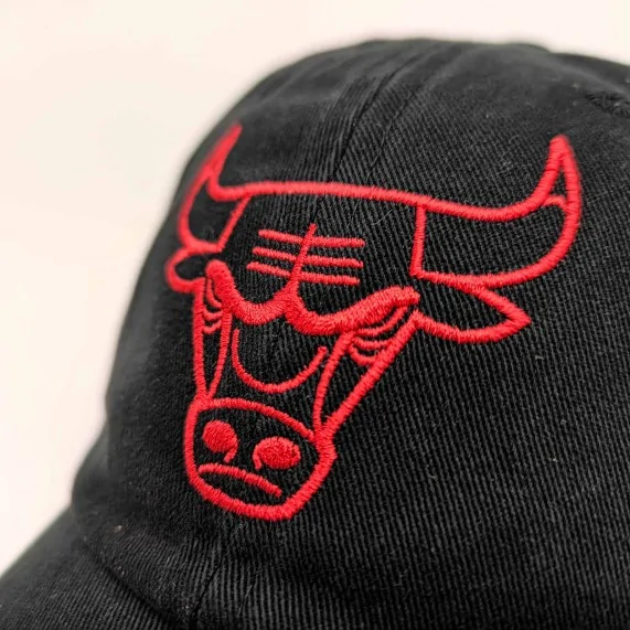 Casquette NBA Chicago Bulls "Washed Dad" (Casquette NBA) Mitchell & Ness chez FrenchMarket