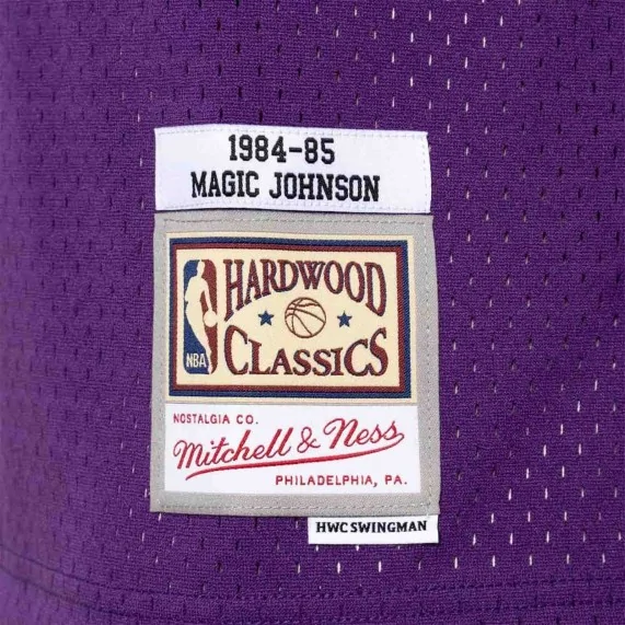 Camiseta Magic Johnson 1984/85 "Hardwood Classics Swingman (Camiseta NBA) Mitchell & Ness chez FrenchMarket