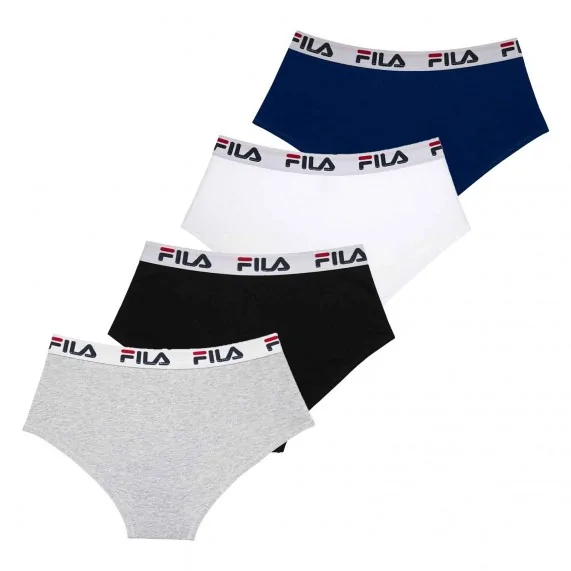 Set van 4 katoenen dames slips - FILA (Slipje) Fila chez FrenchMarket